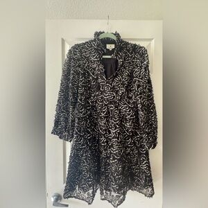 Tuckernuck Black and Gold Textured Jacket